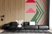 Harmonia do Triângulo Geométrico Wall Mural