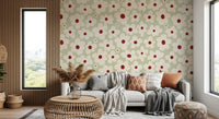 Murale da parete Retro Sage Daisy Meadow