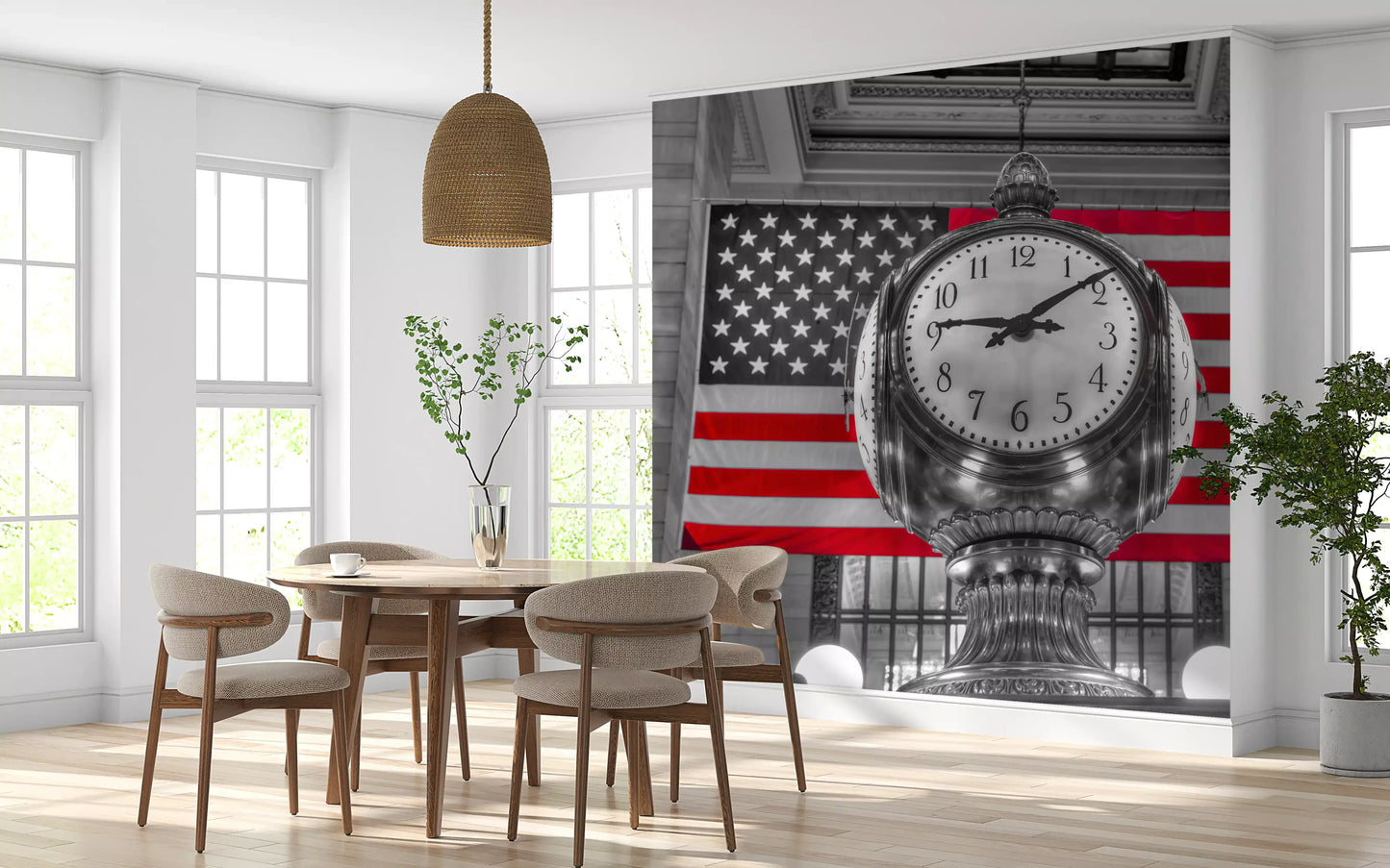 Iconic Grand Terminal Timepiece Wall Mural