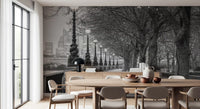 London River Promenade Wall Mural