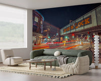 London Camden Nacht Brücken Wandbild