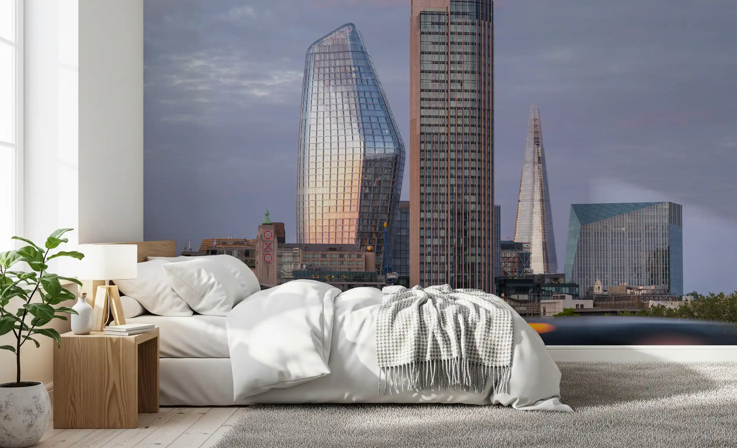 Wandbild London Metropolitan Skyline Vista