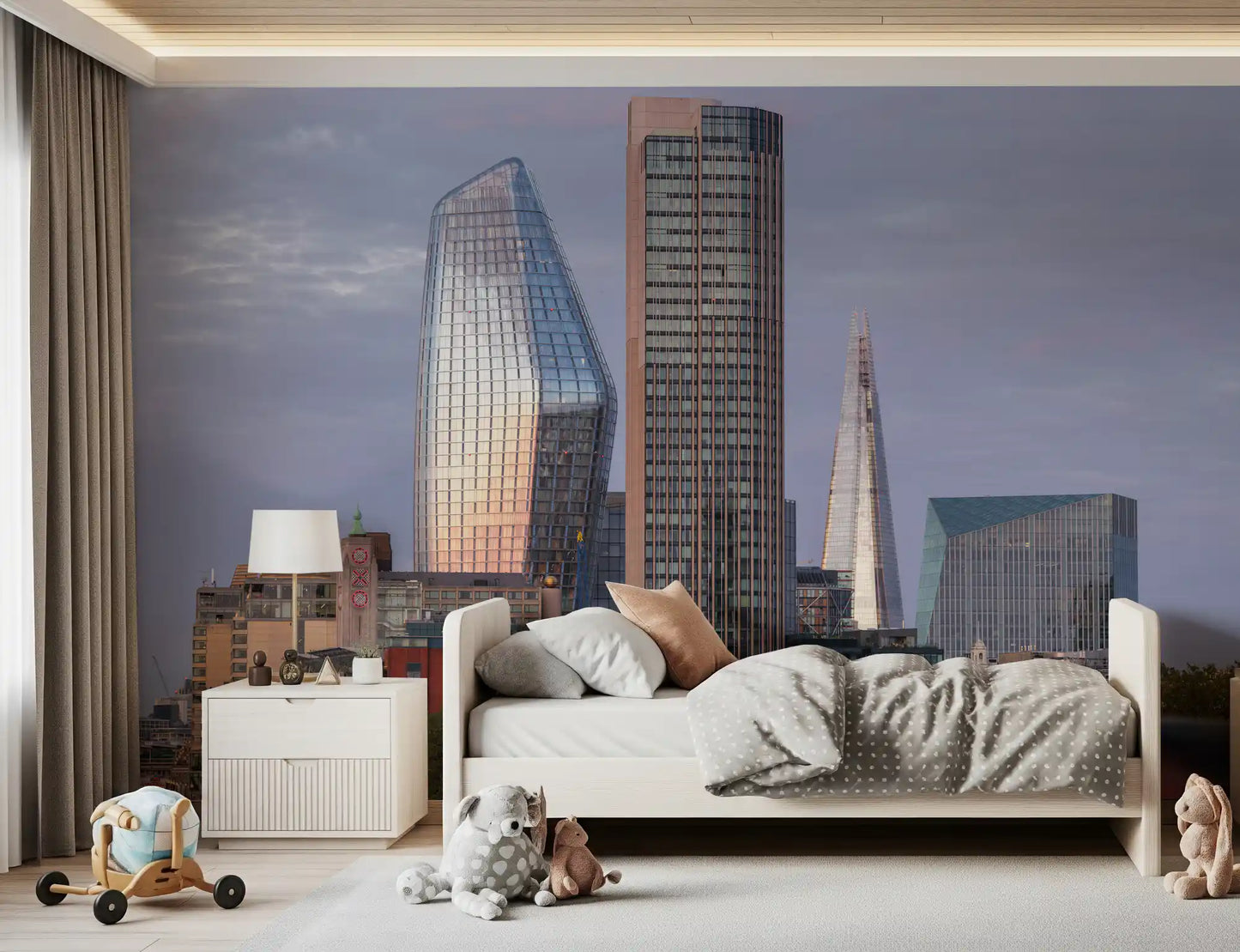Wandbild London Metropolitan Skyline Vista