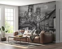 York Minster Mondschein Gasse Wandbild