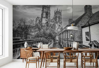 York Minster Mondschein Gasse Wandbild