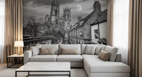 York Minster Mondschein Gasse Wandbild