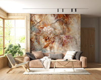 Pictură murală de perete Rustic Blossom Serenade