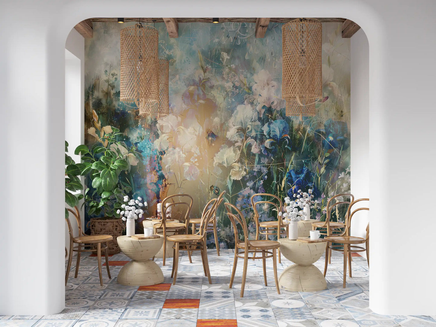 Wandbild Ethereal Meadow Bloom