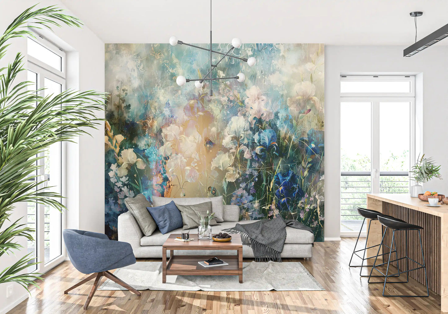 Wandbild Ethereal Meadow Bloom