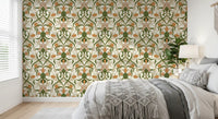 Jugendstil Blumenranken Tapete