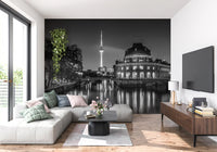 Wandbild Berlin Metropolitan Nachtansicht
