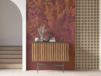 Rustikales Beerenpfad Botanisches Kunst-Wandbild