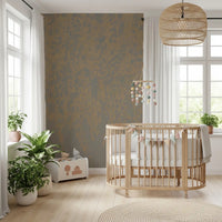 Wandbild Ethereal Willow Cascade in neutralen Tönen