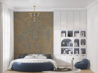Wandbild Ethereal Willow Cascade in neutralen Tönen