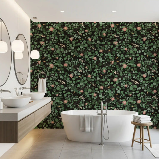 Lily Pad Pond Wallpaper⁠