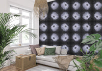 Tapeta Monochromatyczna Symetria Botaniczna