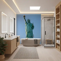 Ikonisches Wandbild der Freiheitsstatue