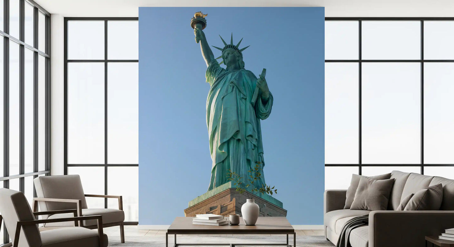 Ikonisches Wandbild der Freiheitsstatue