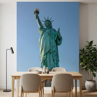 Ikonisches Wandbild der Freiheitsstatue