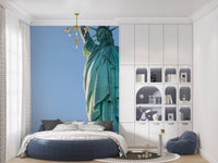 Ikonisches Wandbild der Freiheitsstatue