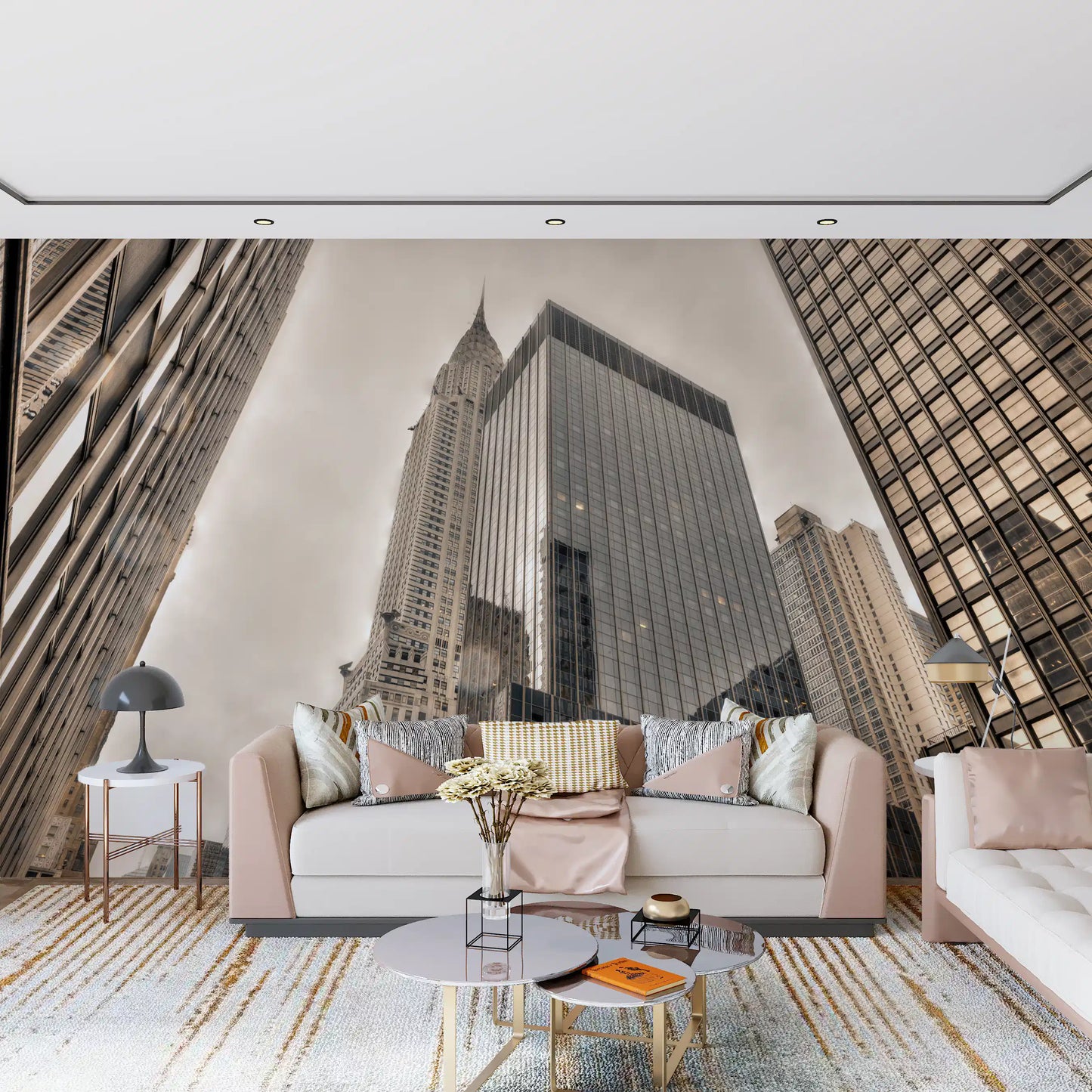 Fototapeta Architektoniczne Wysokości i Iglica