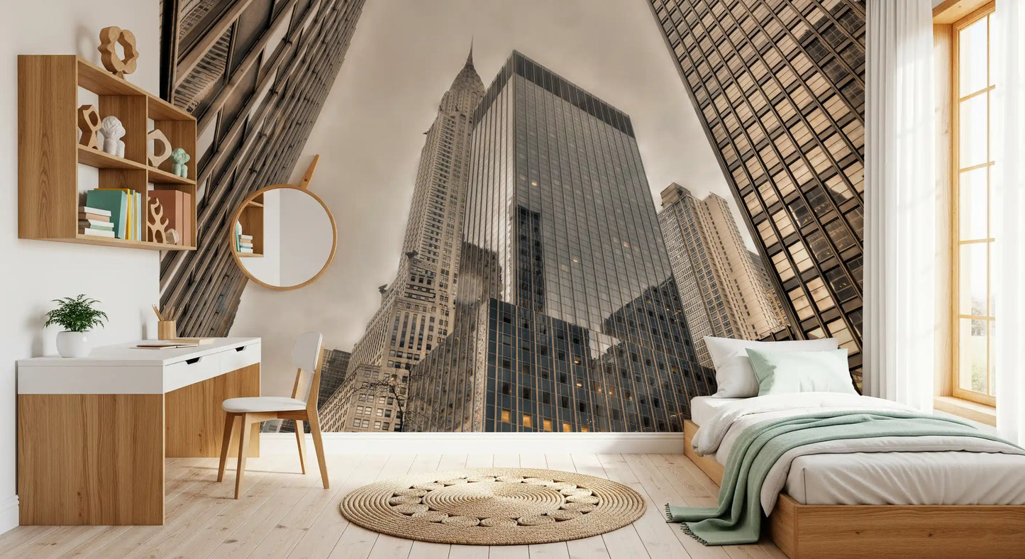 Fototapeta Architektoniczne Wysokości i Iglica