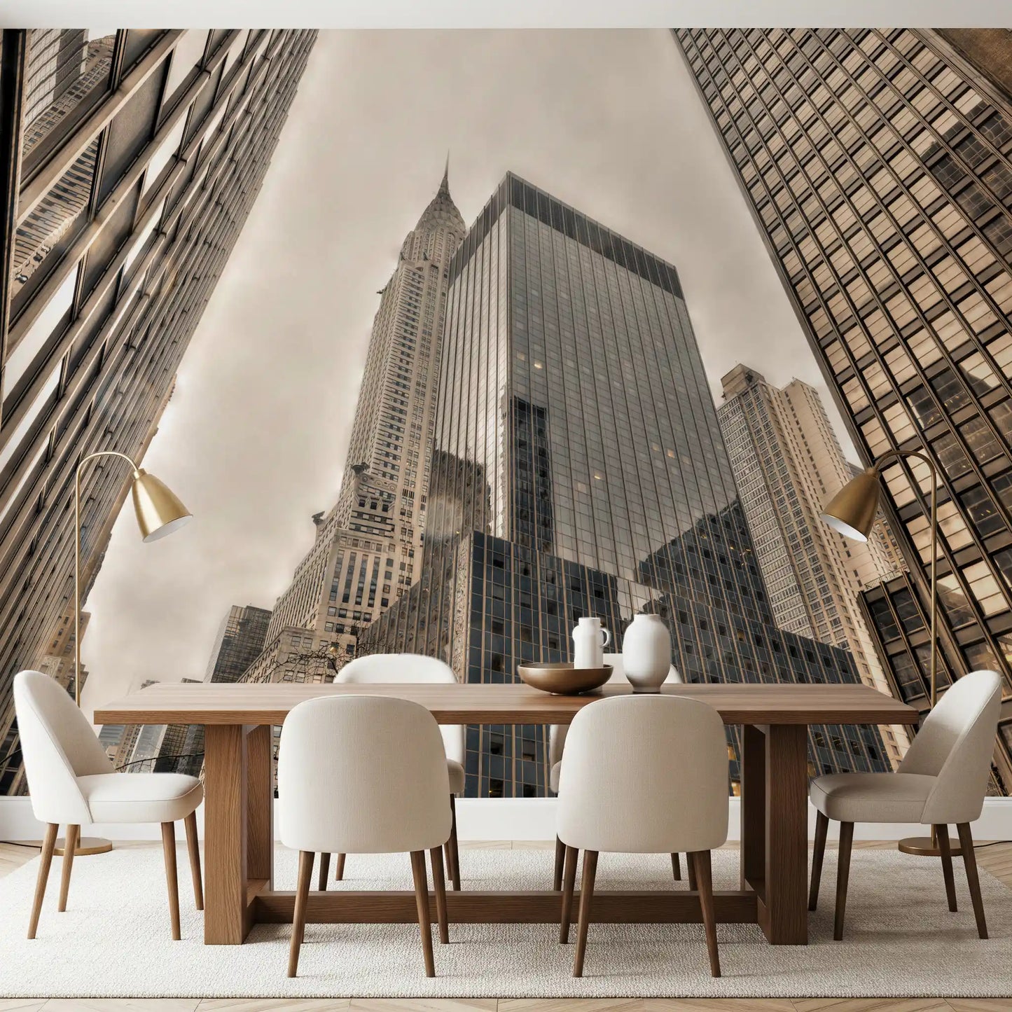 Fototapeta Architektoniczne Wysokości i Iglica