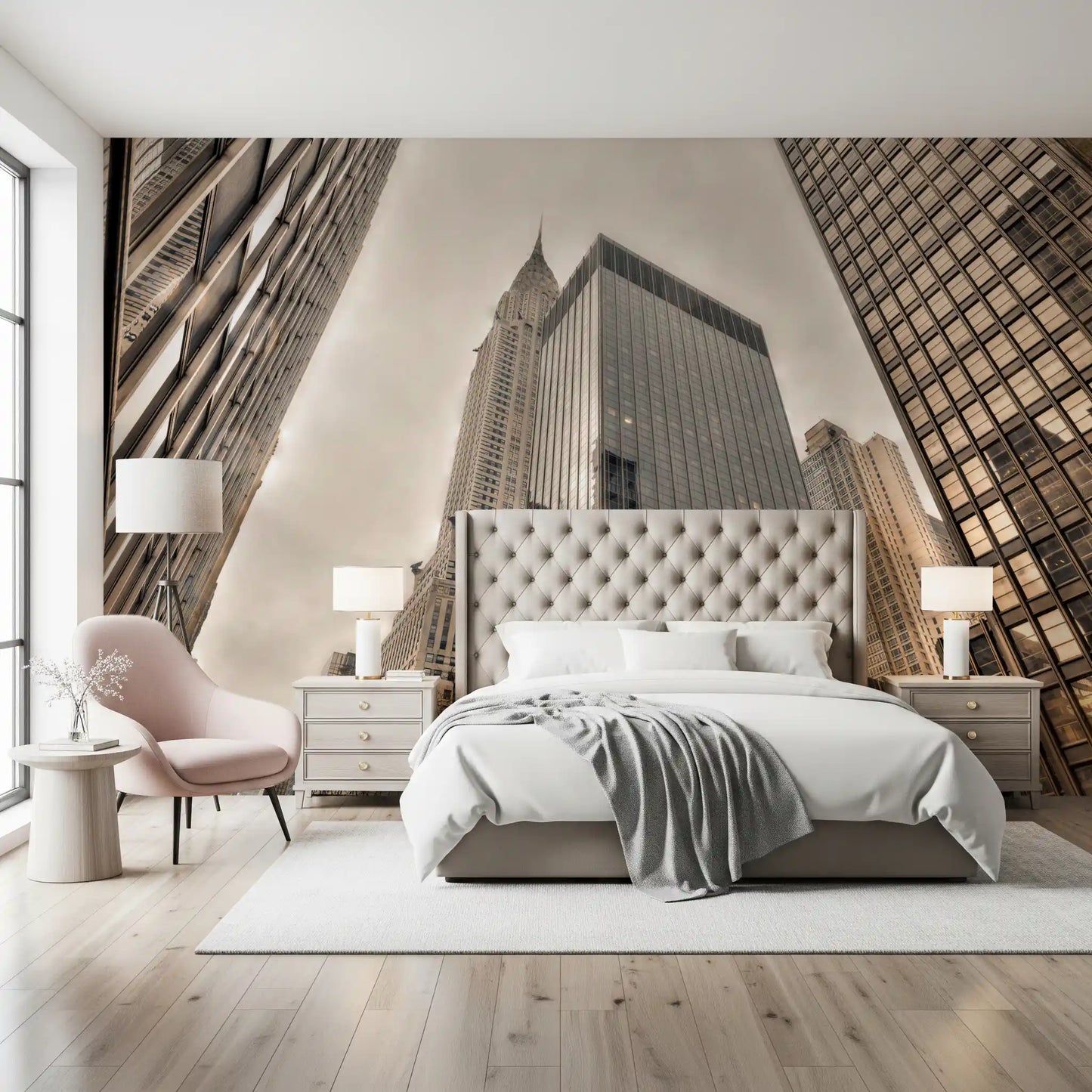 Fototapeta Architektoniczne Wysokości i Iglica