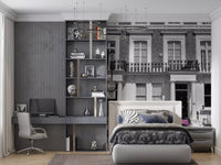 Murale da parete monocromatico Urban Pink Pop