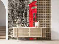 Classic British Street Heritage Wall Mural