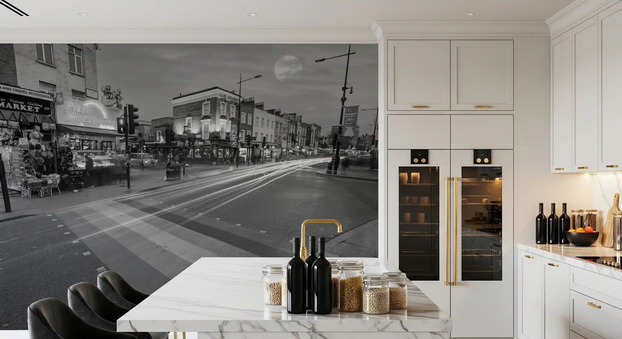 Papel de Parede Metropolis Motion and Light
