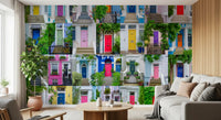Urban Entrance Arkitektonisk Mosaik Vægmaleri