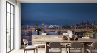 Evening Thames Cityscape Panorama Wall Mural