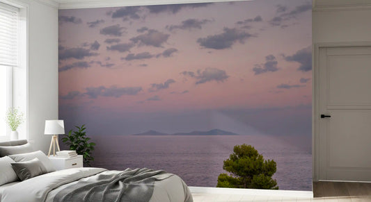 Ethereal Island Dusk Muurdecoratie