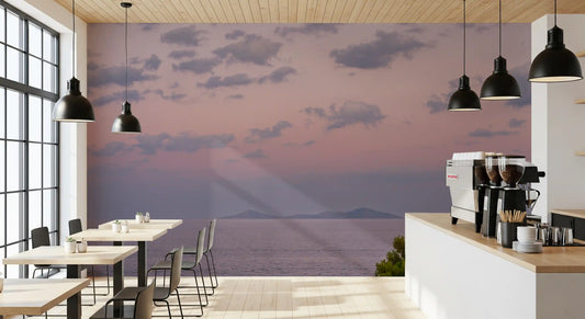 Ethereal Island Dusk Muurdecoratie