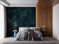 Heros and Constellations - Petrol Wall Mural