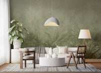 Brumes de la Jungle - Papier Peint Mural Olive