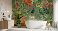 Murale da parete Esploratore Botanico Esotico