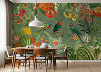 Murale da parete Esploratore Botanico Esotico