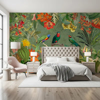 Murale da parete Esploratore Botanico Esotico
