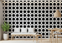 Minimalistische Tapete mit Punktgitter-Geometrie⁠