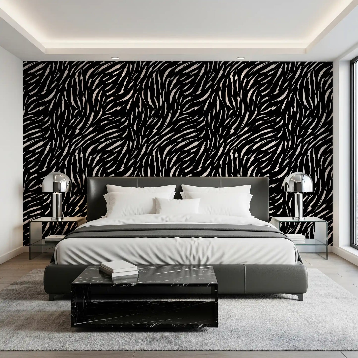 Minimalist Organic Lines Wallpaper⁠
