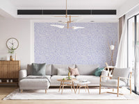 Minimalistisk violet labyrintmønster tapet