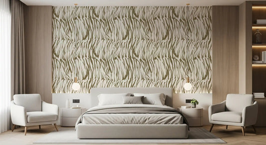 Abstract Organic Linear Motif Wallpaper⁠