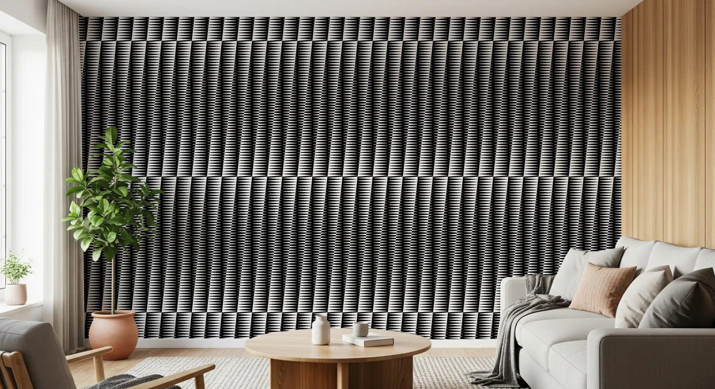 Minimalistisk skarp Chevron justerings tapet
