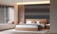 Minimalistisk skarp Chevron justerings tapet