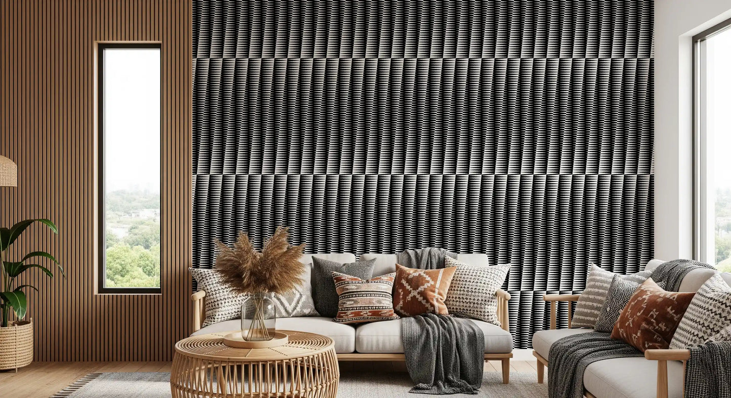 Minimalistisk skarp Chevron justerings tapet