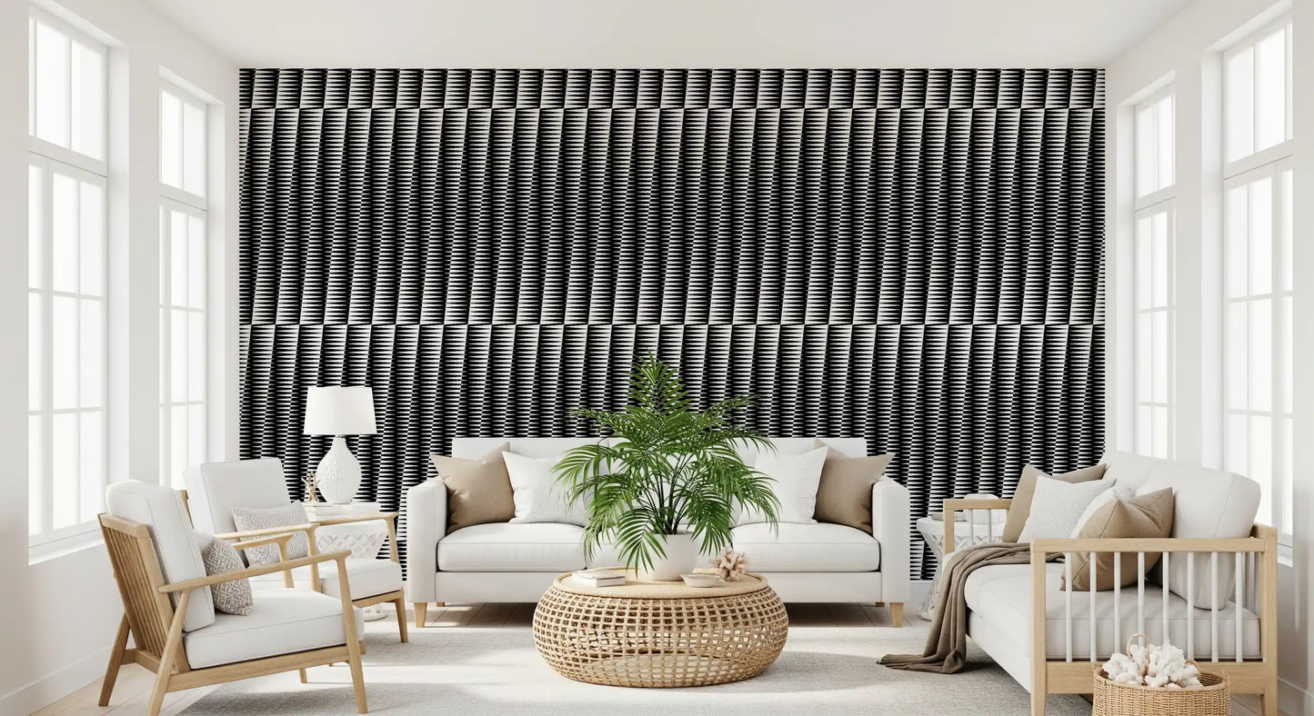 Minimalistisk skarp Chevron justerings tapet