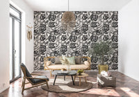 Ink Blossom Garden Wallpaper⁠