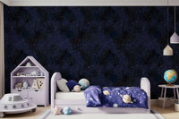 Carta da parati Midnight Stardust Ink Wash